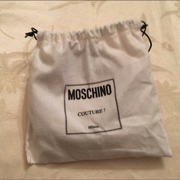 Moschino Couture Jeremy Scott Silver Logo BELT - Picture 11 of 16